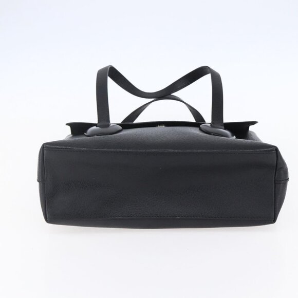 GUCCI Hand Bag Leather Outlet Black Auth ep11833 - Picture 6 of 16